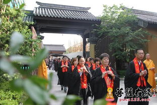 上海宁国禅寺水陆熏坛洒净 遍洒坛口 净化人心