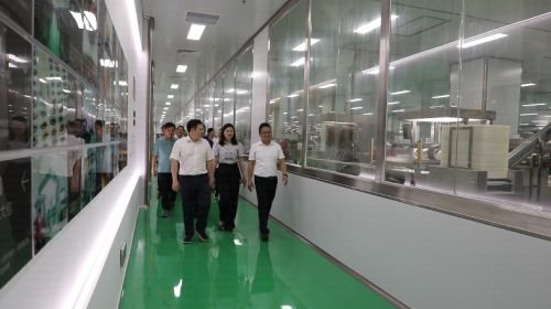 萍乡市推进办督查组来上栗督导交流重点项目建设情况