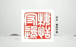 一日一印 栖恬守逸，施为施——施晓峰第五讲印学探微